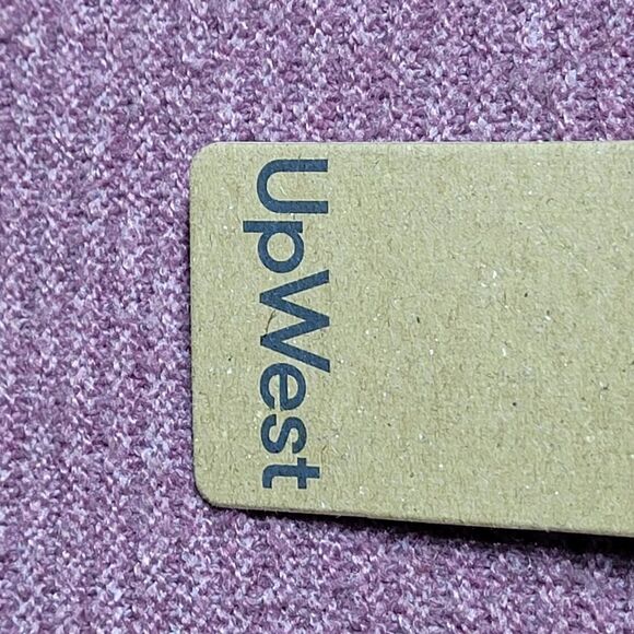 NEW M UPWEST SWEATER DRESS PURPLE TURTLENECK COWL TUNIC MEDIUM NWT - Picture 2 of 8